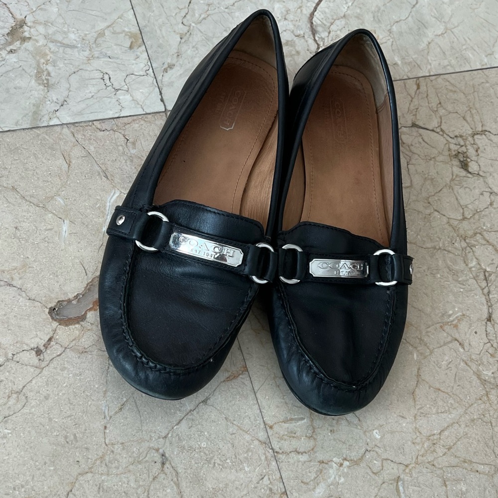 Coach Women’s Soft Leather Loafers Size 9.5